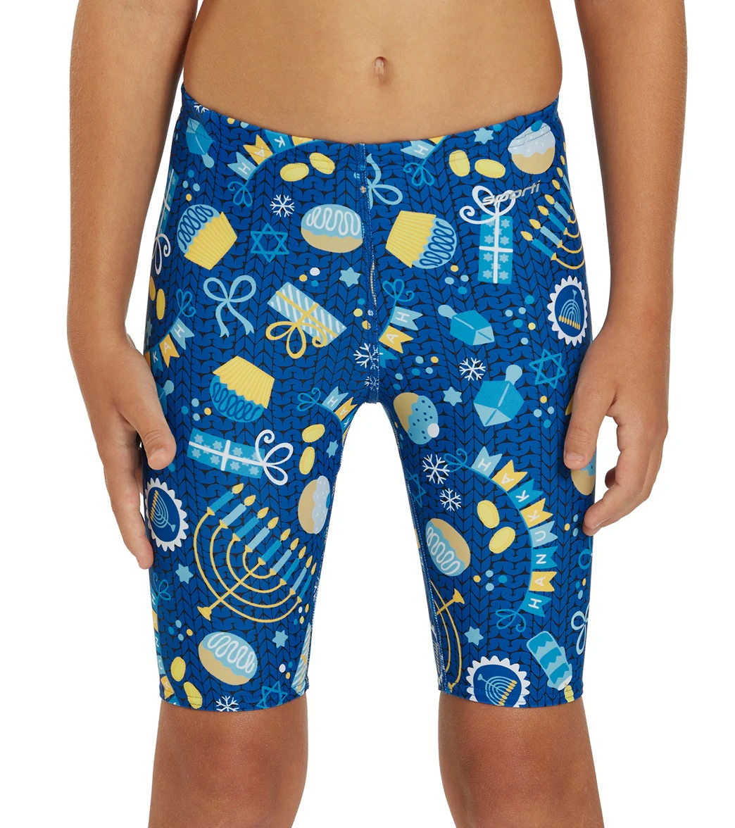 Sporti Granny Sweater Dancing Dreidel Jammer Swimsuit Youth (22-28) - Image 5
