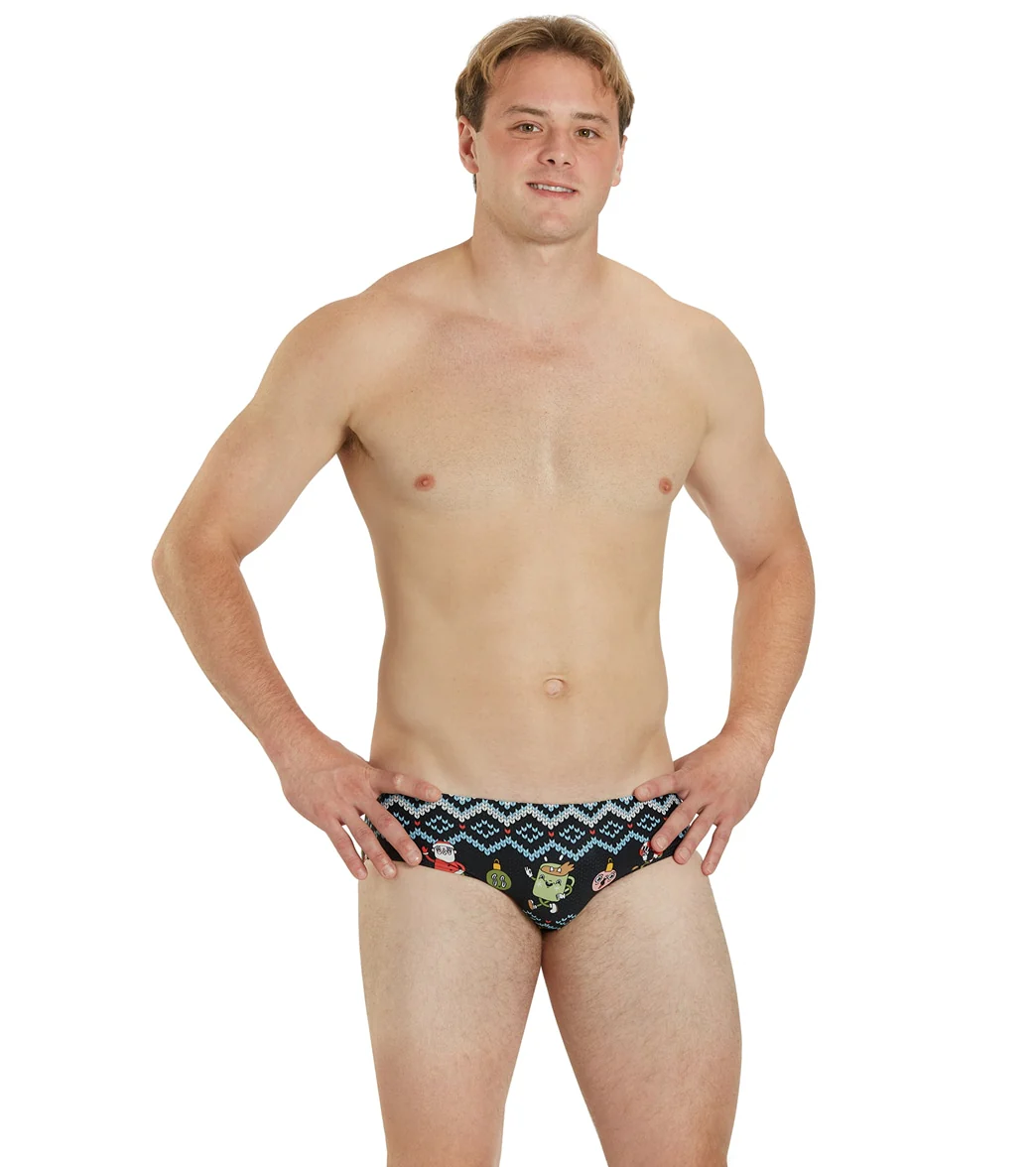 Sporti Granny Sweater Holiday Groovy Brief Swimsuit - Image 5