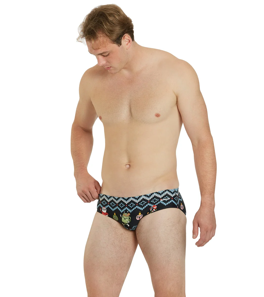 Sporti Granny Sweater Holiday Groovy Brief Swimsuit - Image 7