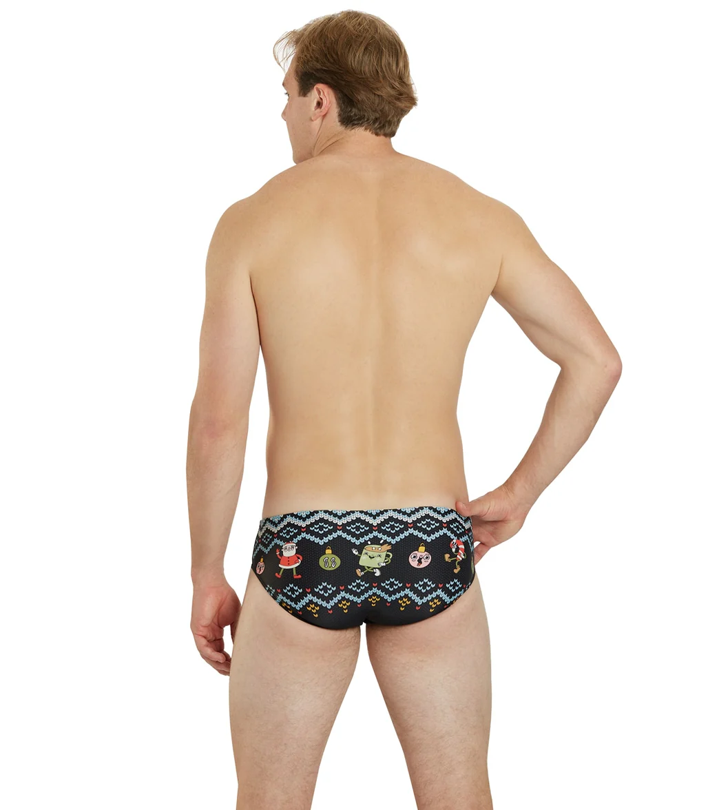Sporti Granny Sweater Holiday Groovy Brief Swimsuit - Image 8