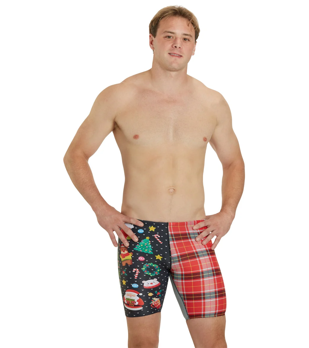 Sporti Granny Sweater Holiday Tartan Jammer Swimsuit - Image 6