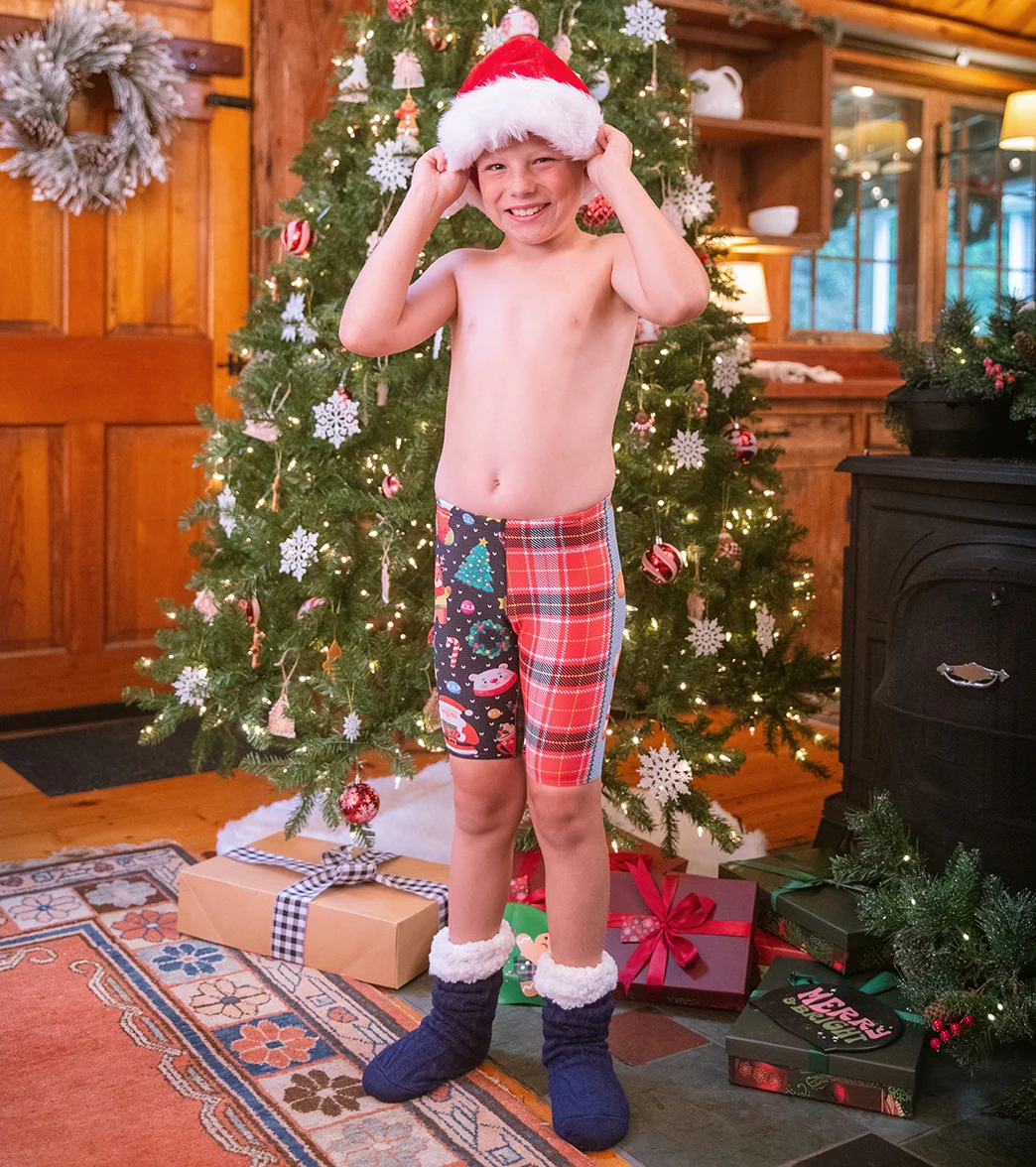 Sporti Granny Sweater Holiday Tartan Jammer Swimsuit Youth (22-28) - Image 12