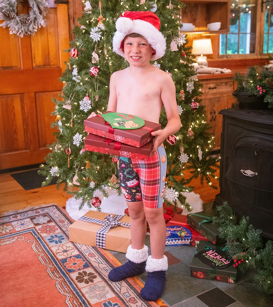 Sporti Granny Sweater Holiday Tartan Jammer Swimsuit Youth (22-28) - Image 2
