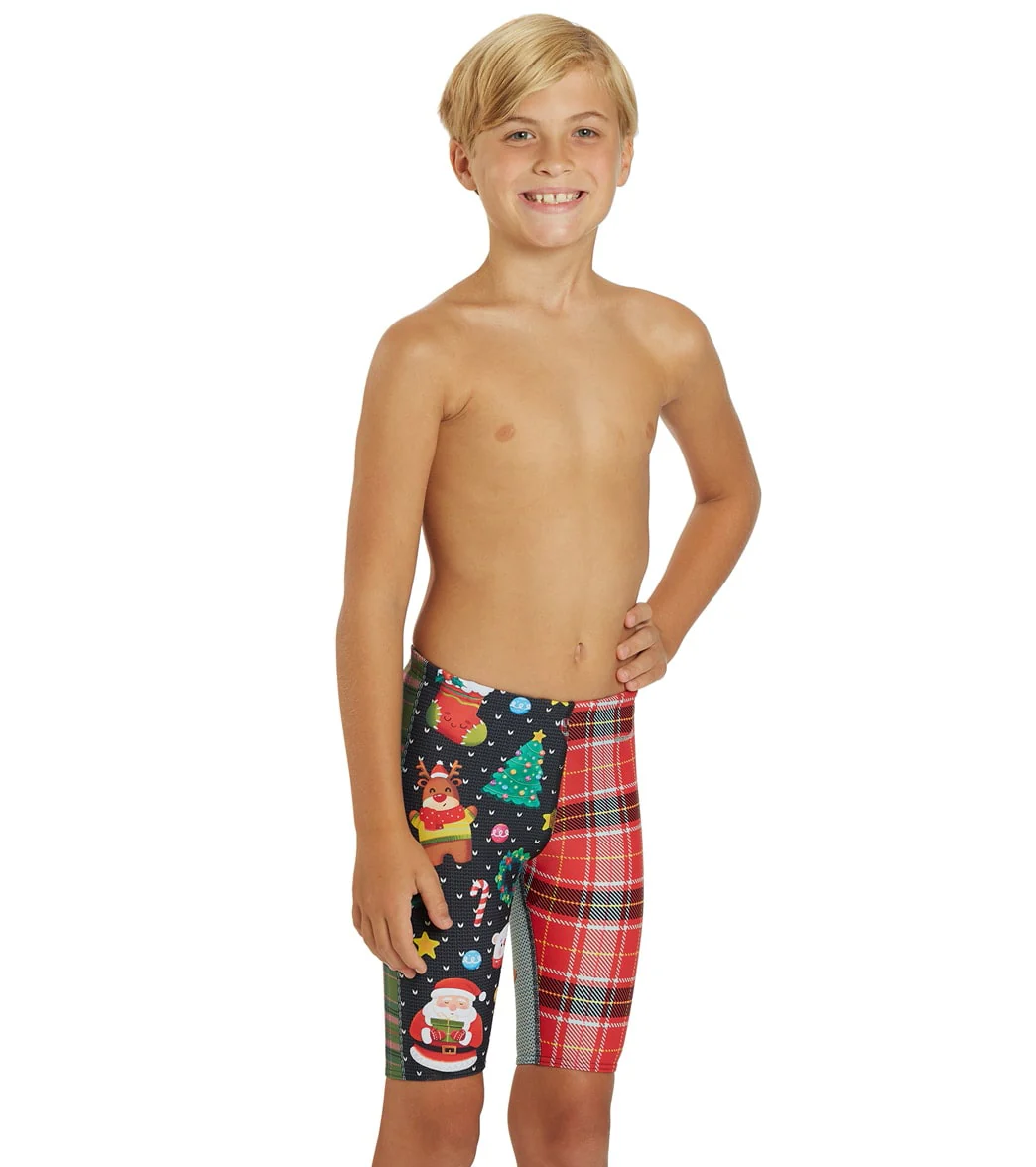 Sporti Granny Sweater Holiday Tartan Jammer Swimsuit Youth (22-28) - Image 4