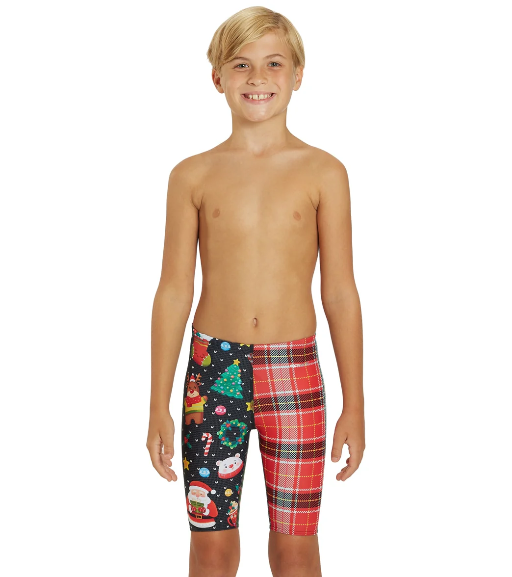 Sporti Granny Sweater Holiday Tartan Jammer Swimsuit Youth (22-28) - Image 5