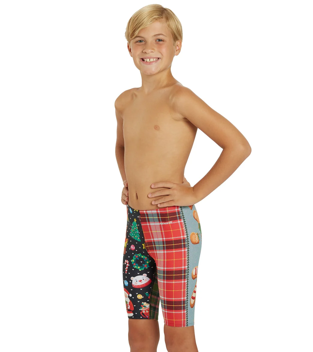 Sporti Granny Sweater Holiday Tartan Jammer Swimsuit Youth (22-28) - Image 6