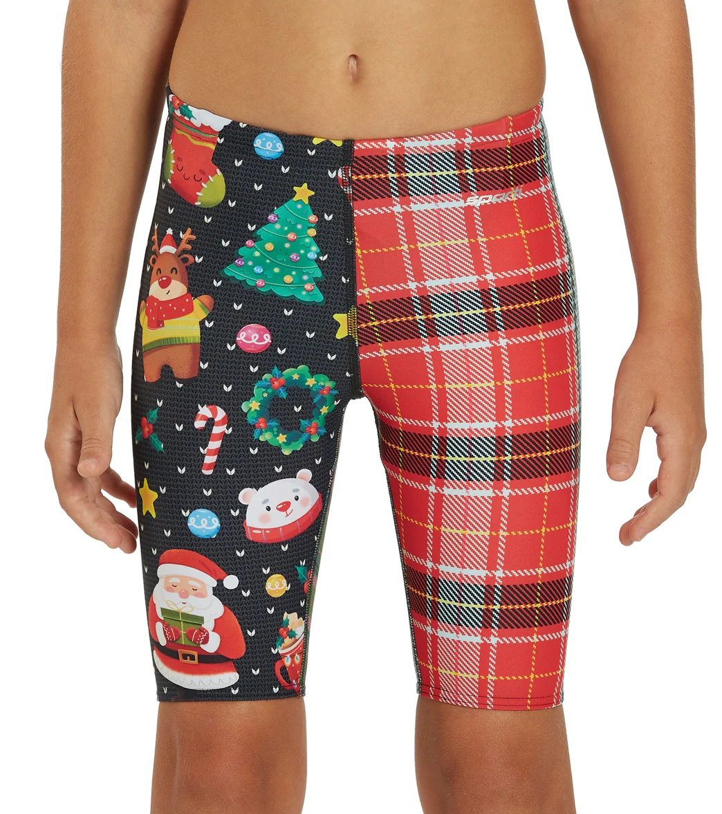 Sporti Granny Sweater Holiday Tartan Jammer Swimsuit Youth (22-28) - Image 8