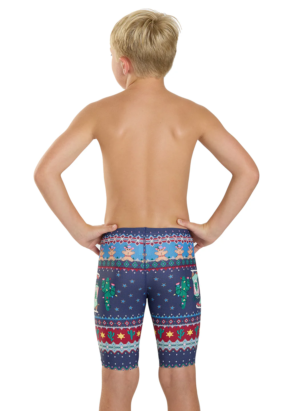 Sporti Granny Sweater Jingle Spurs Jammer Swimsuit (22-44) - Image 15