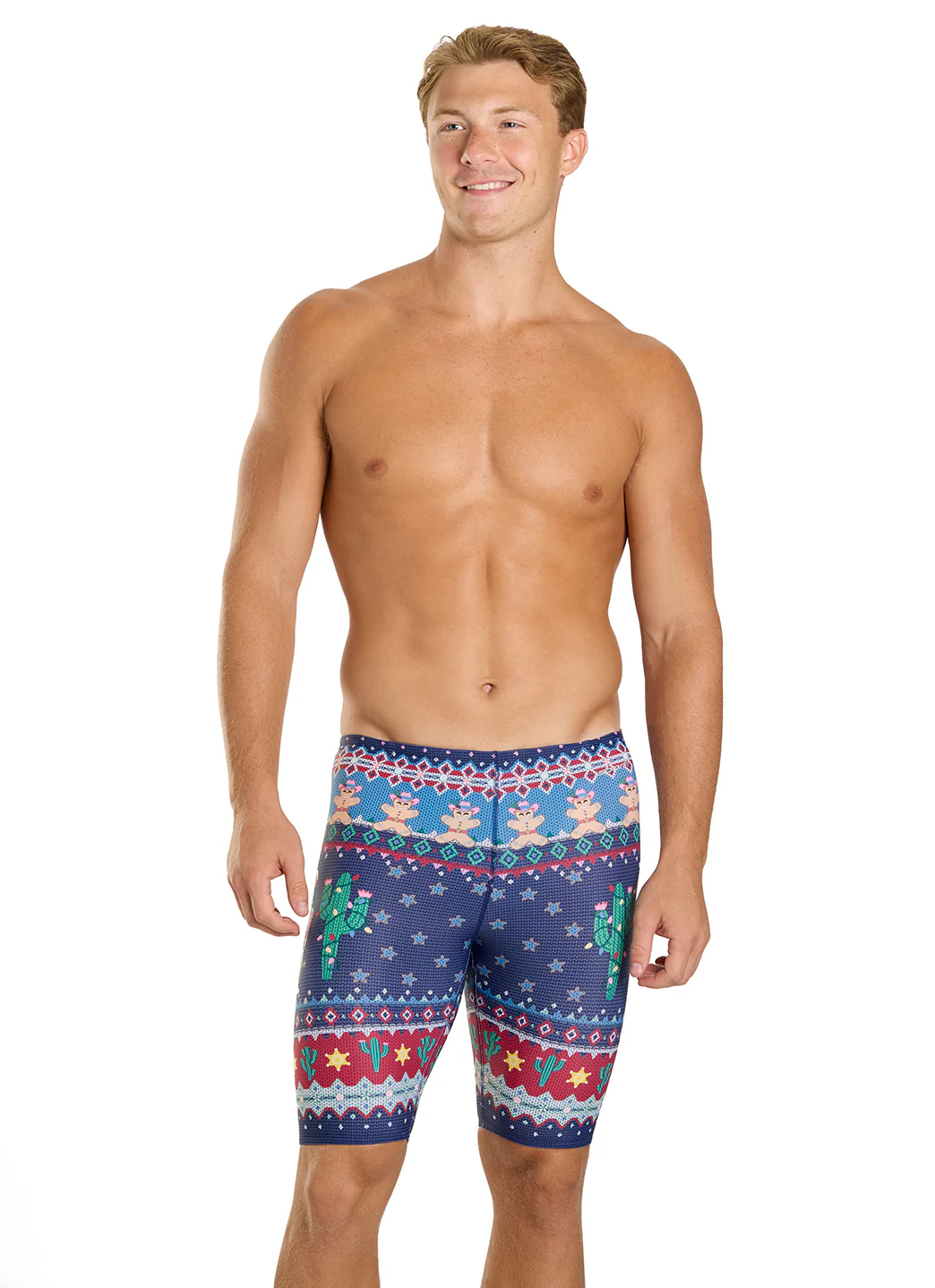 Sporti Granny Sweater Jingle Spurs Jammer Swimsuit (22-44) - Image 3