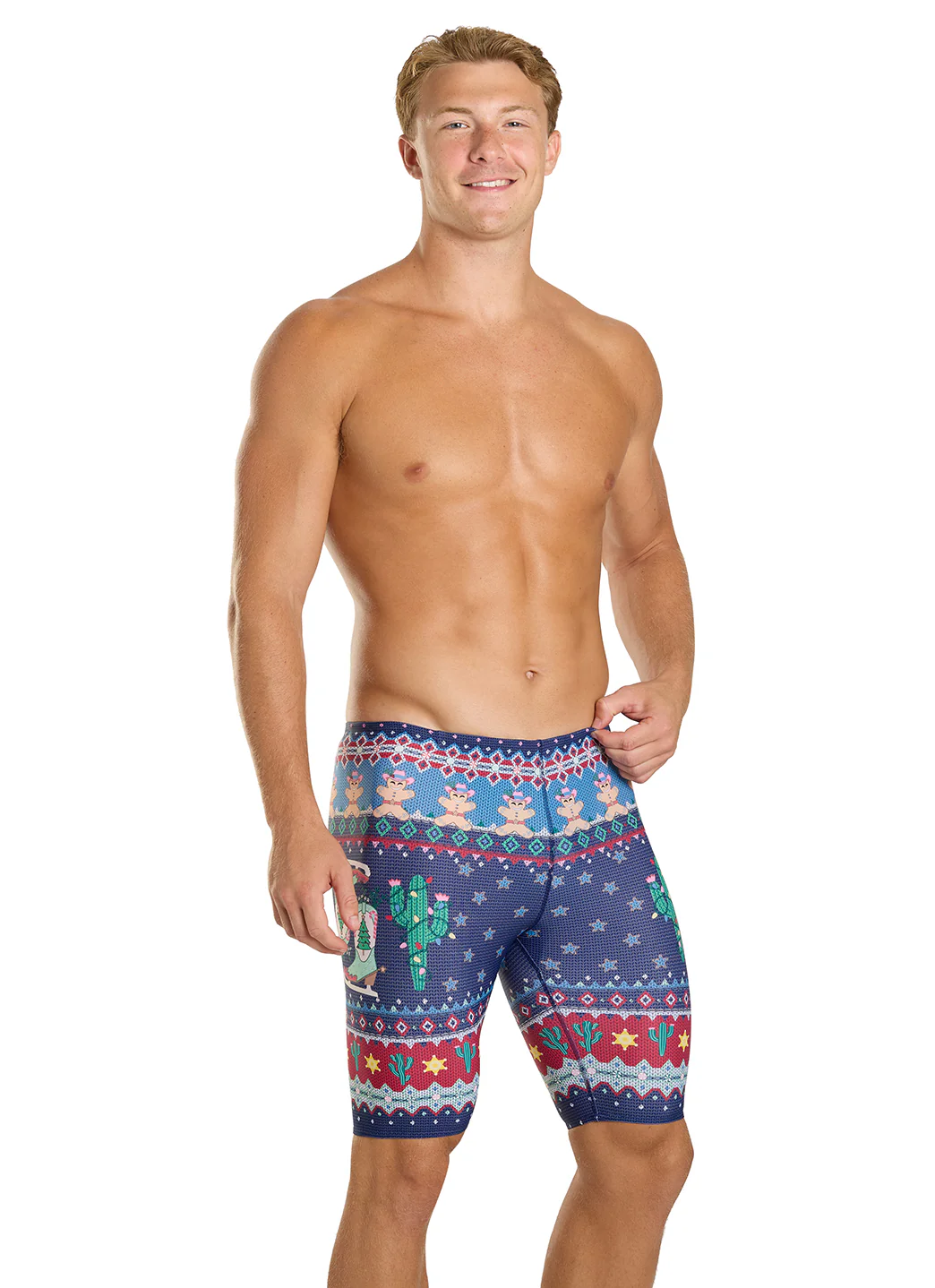 Sporti Granny Sweater Jingle Spurs Jammer Swimsuit (22-44) - Image 4