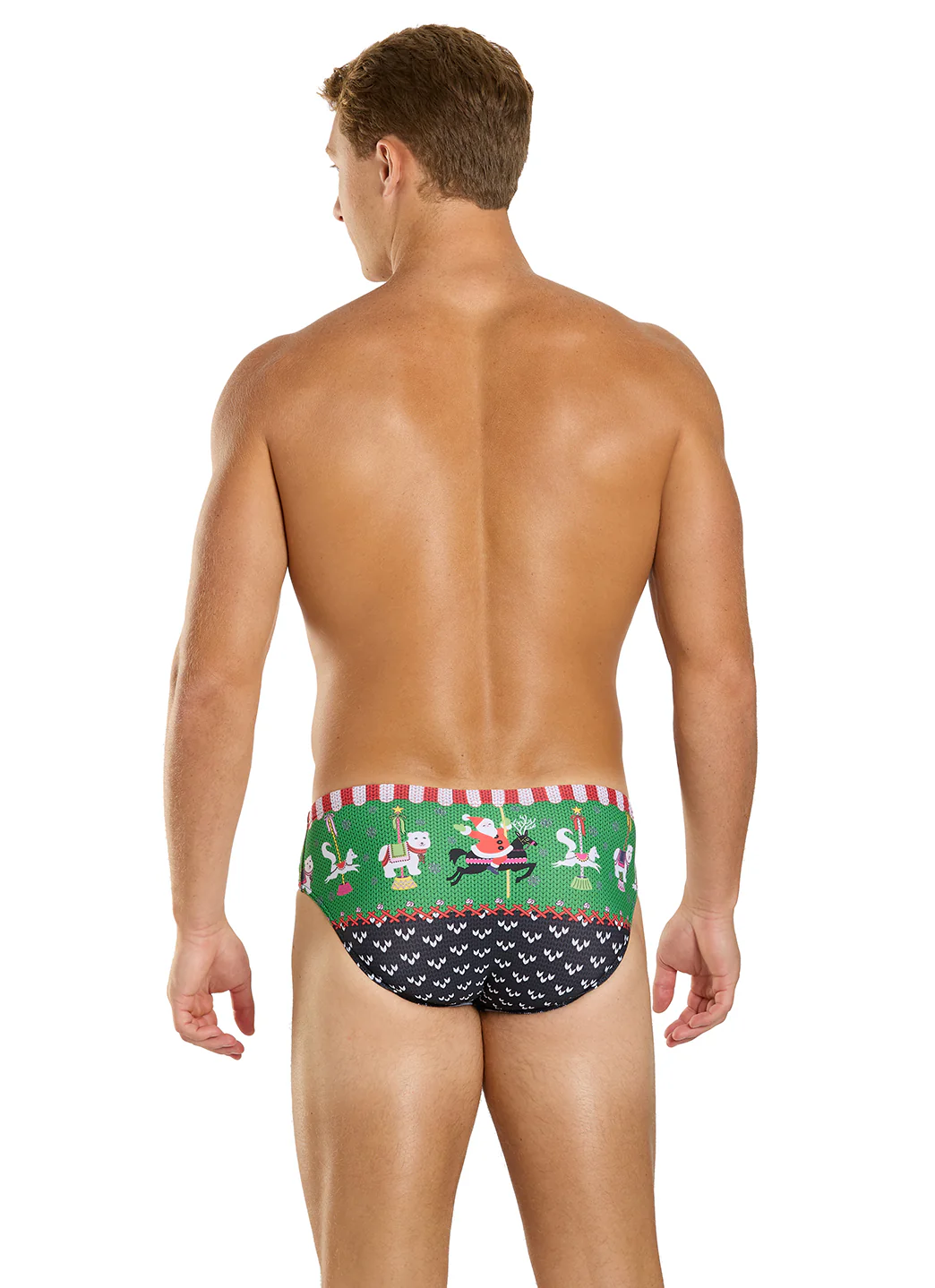 Sporti Granny Sweater Jolly-Go-Round Brief Swimsuit (26-40) - Image 6