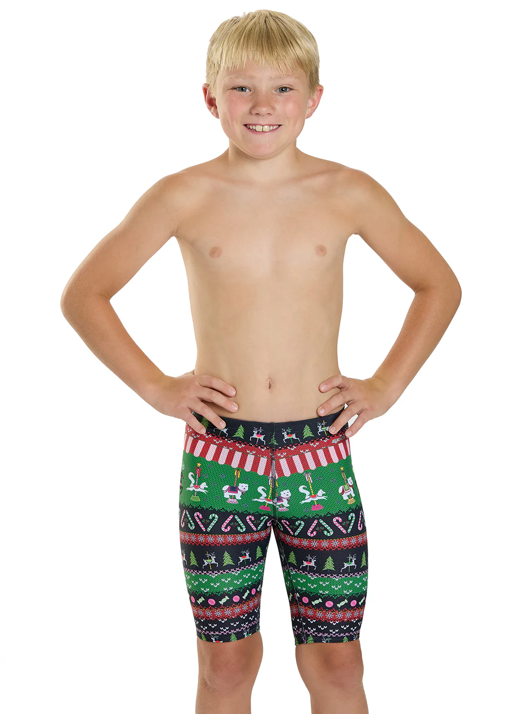 Sporti Granny Sweater Jolly-Go-Round Jammer Swimsuit (22-44) - Image 13
