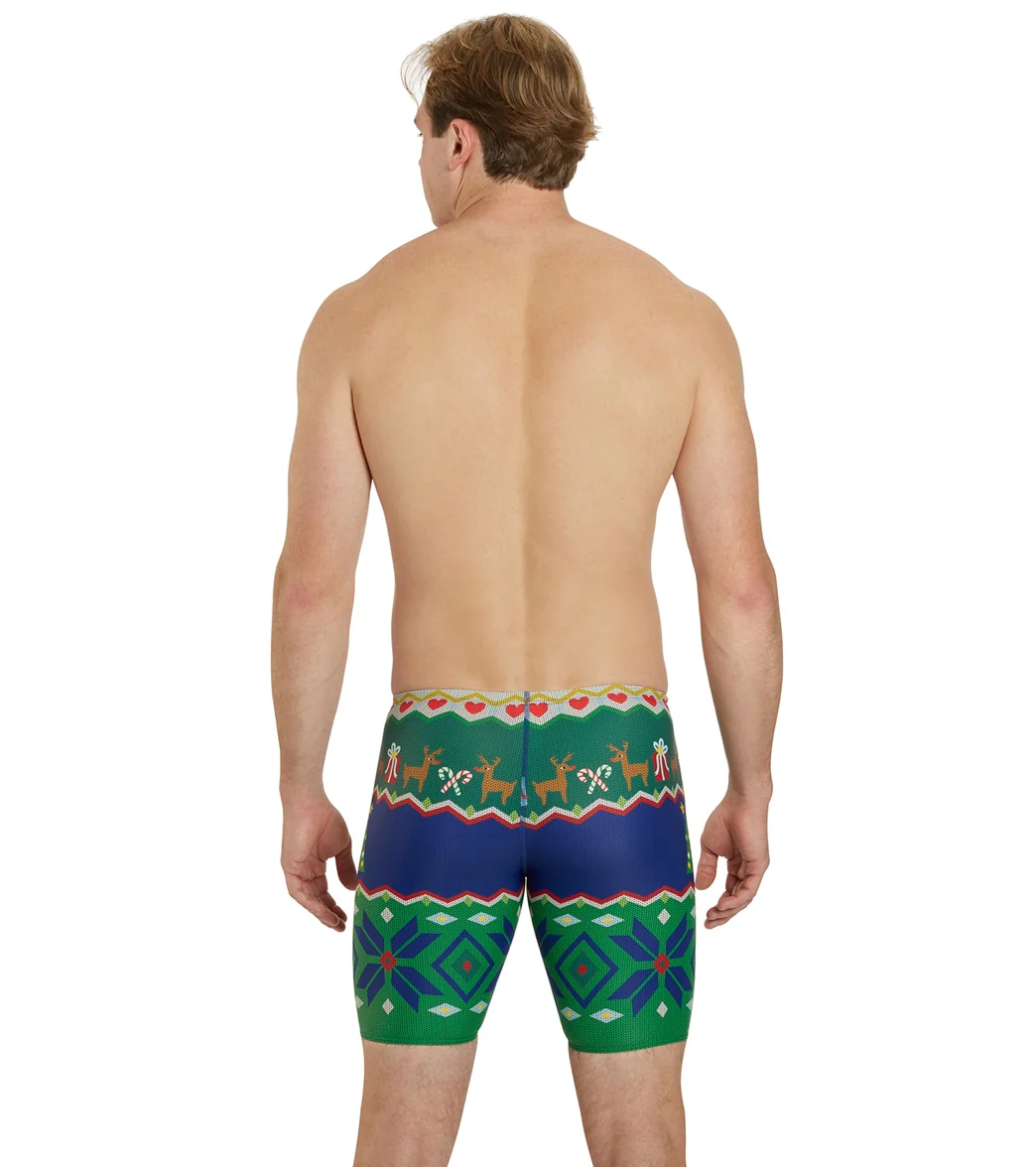 Sporti Granny Sweater Smiley Reindeer Jammer Swimsuit - Image 10