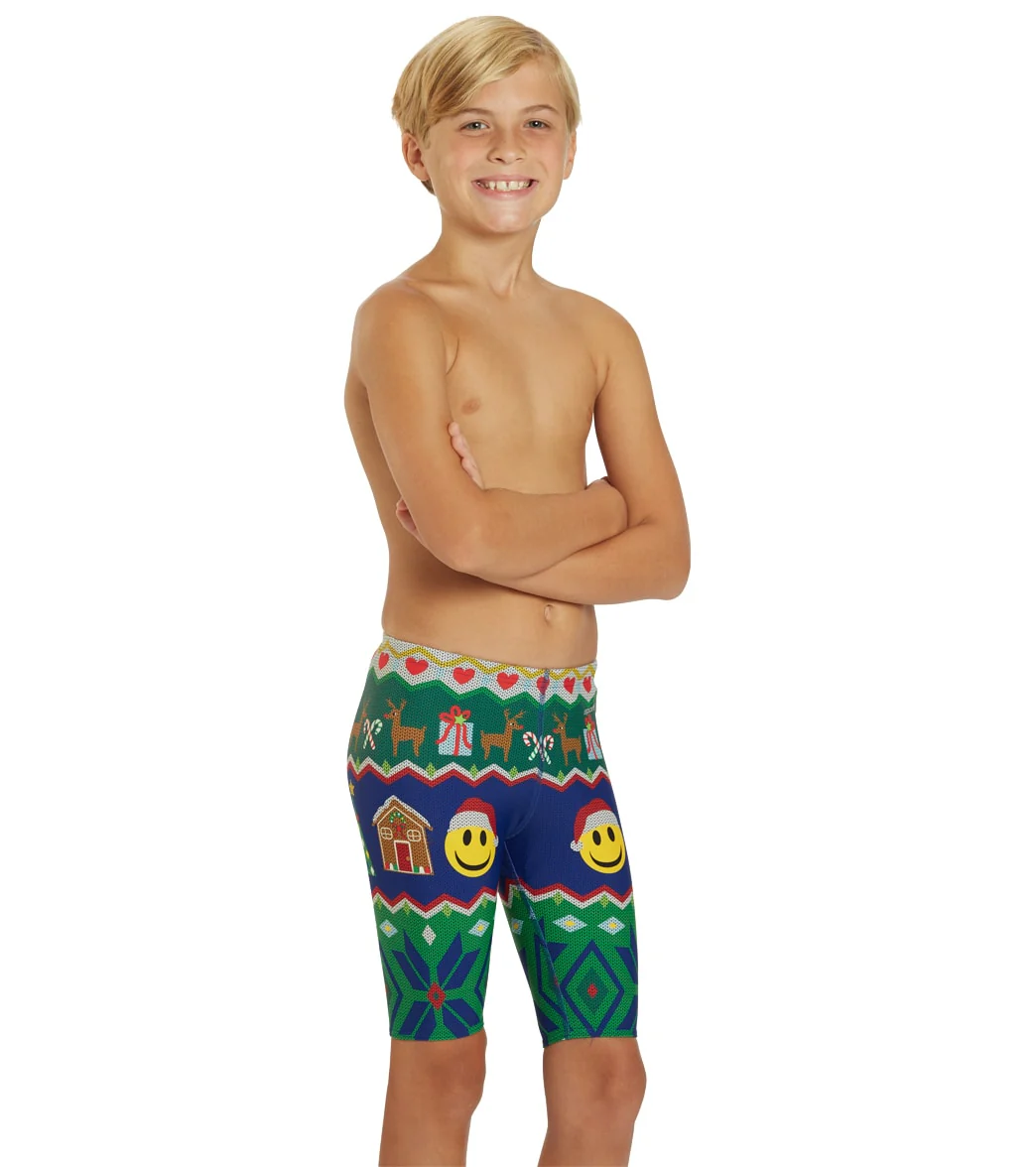 Sporti Granny Sweater Smiley Reindeer Jammer Swimsuit Youth (22-28) - Image 8