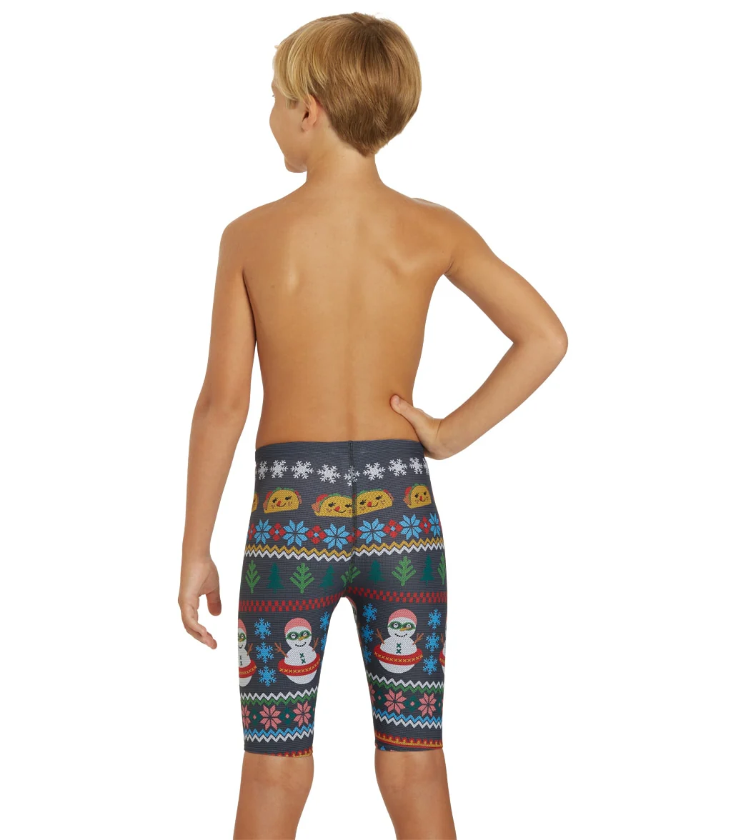 Sporti Granny Sweater Snowman Tacos Jammer Swimsuit Youth (22-28) - Image 4