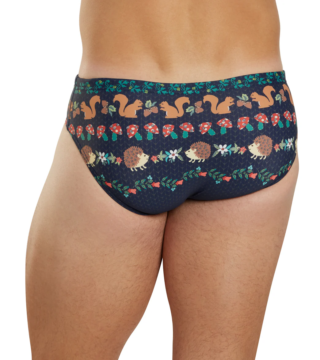 Sporti Granny Sweater Woodland Brief Swimsuit (26-40) - Image 10