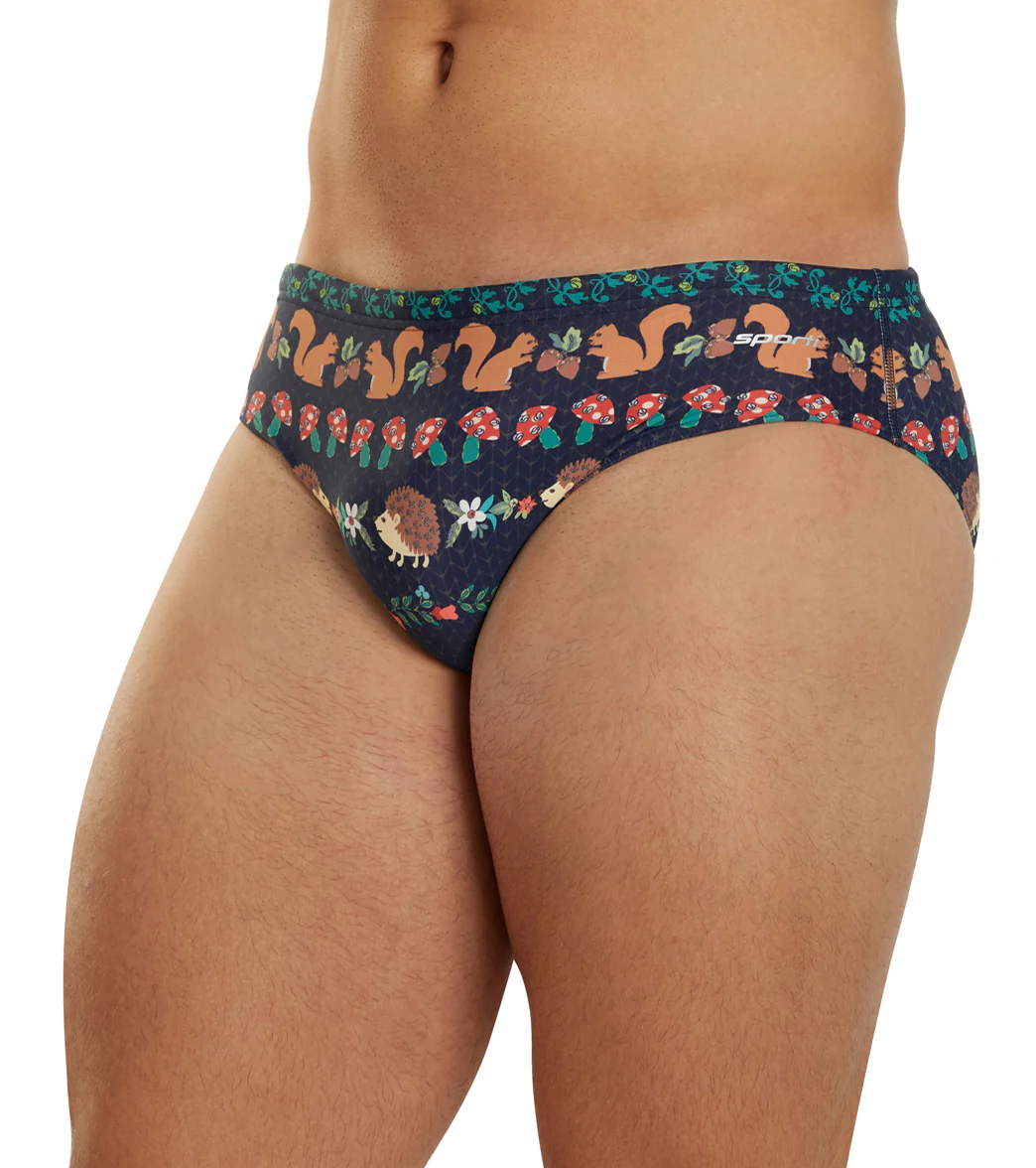 Sporti Granny Sweater Woodland Brief Swimsuit (26-40) - Image 11