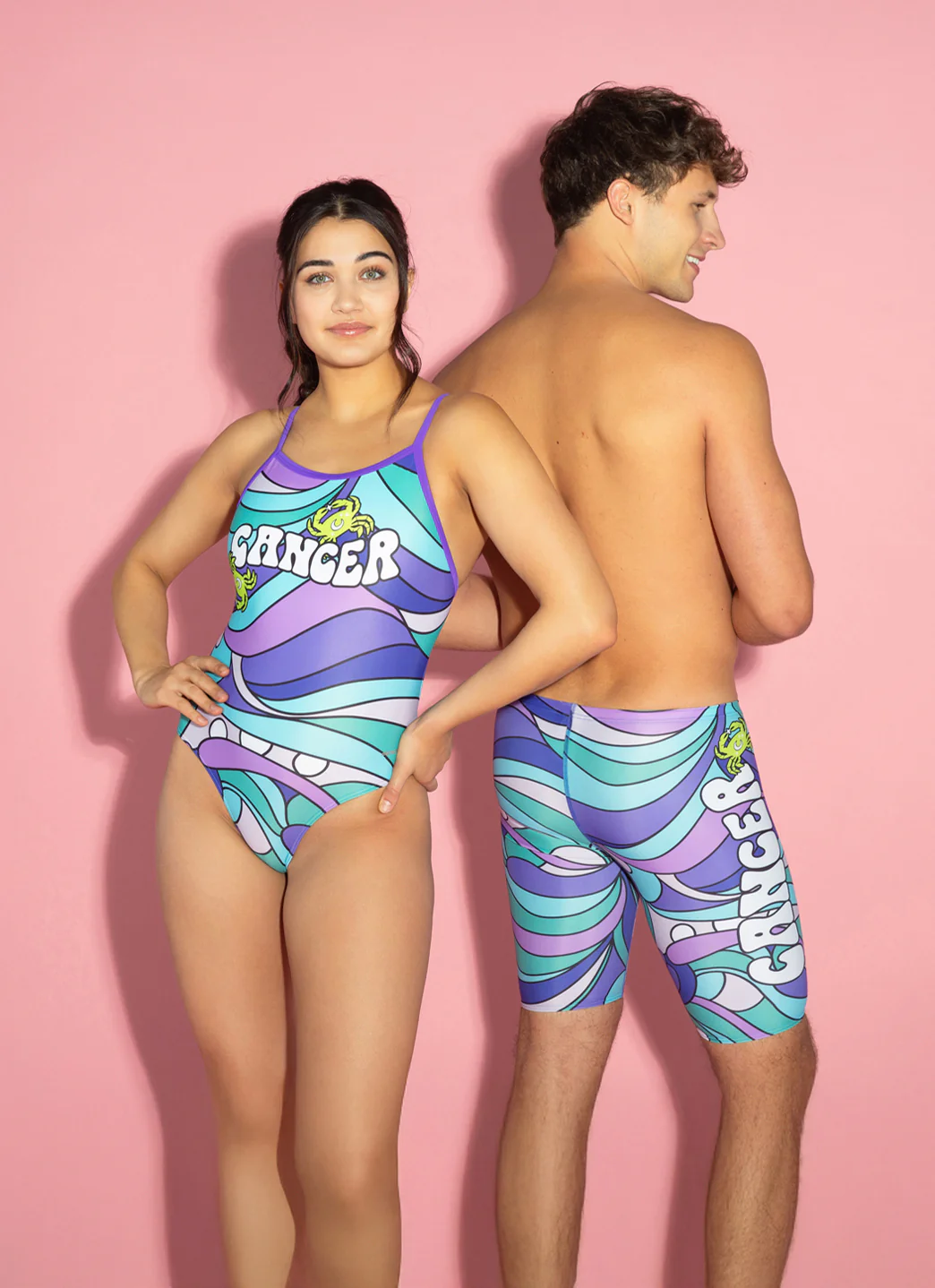 Sporti Groovy Zodiac Cancer Jammer Swimsuit (24-40) - Image 5