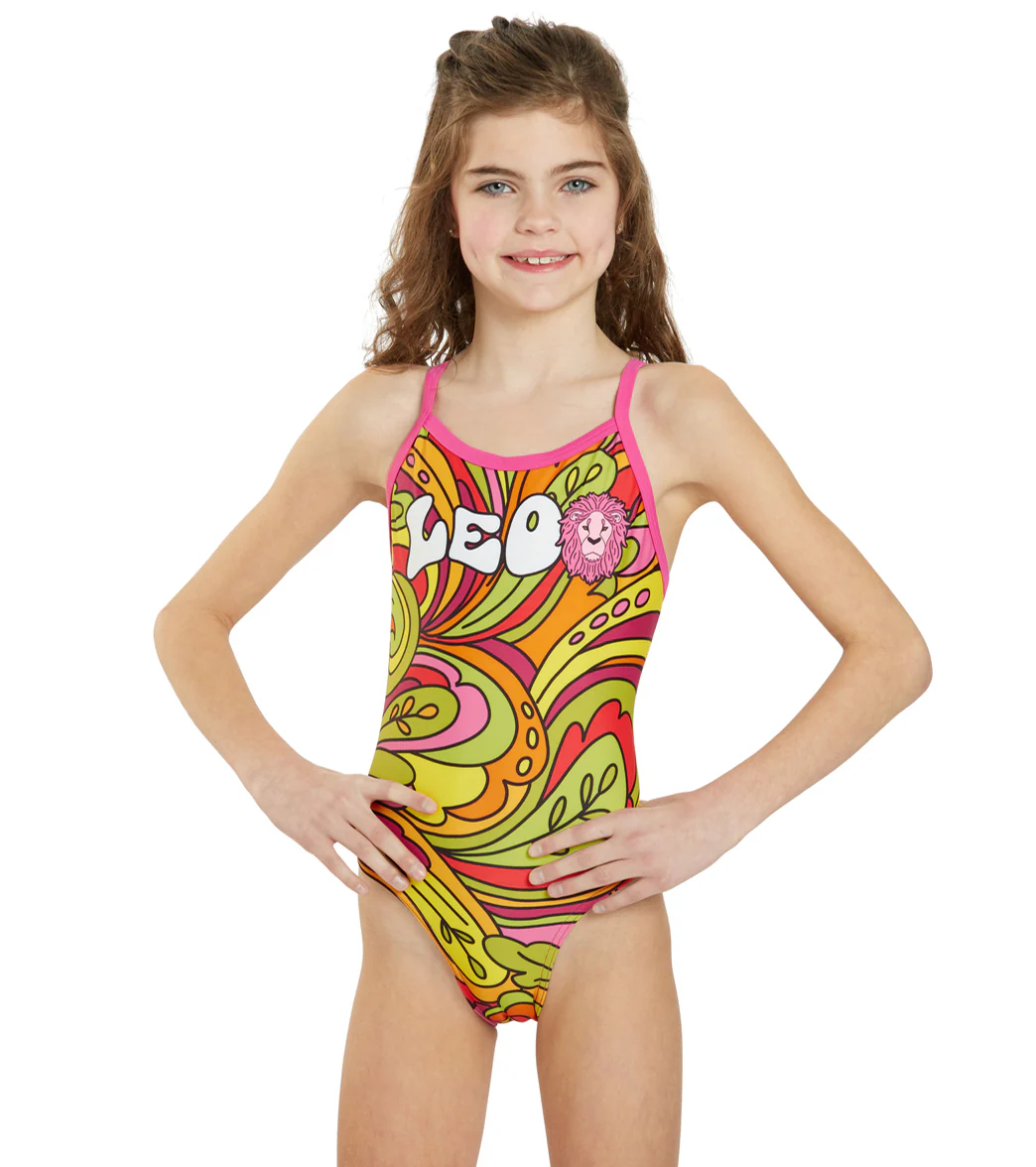 Sporti Groovy Zodiac Leo Thin Strap One Piece Swimsuit (22-44) - Image 15