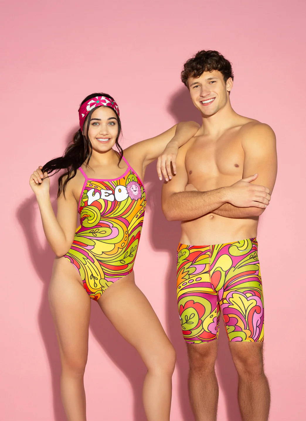 Sporti Groovy Zodiac Leo Thin Strap One Piece Swimsuit (22-44) - Image 5