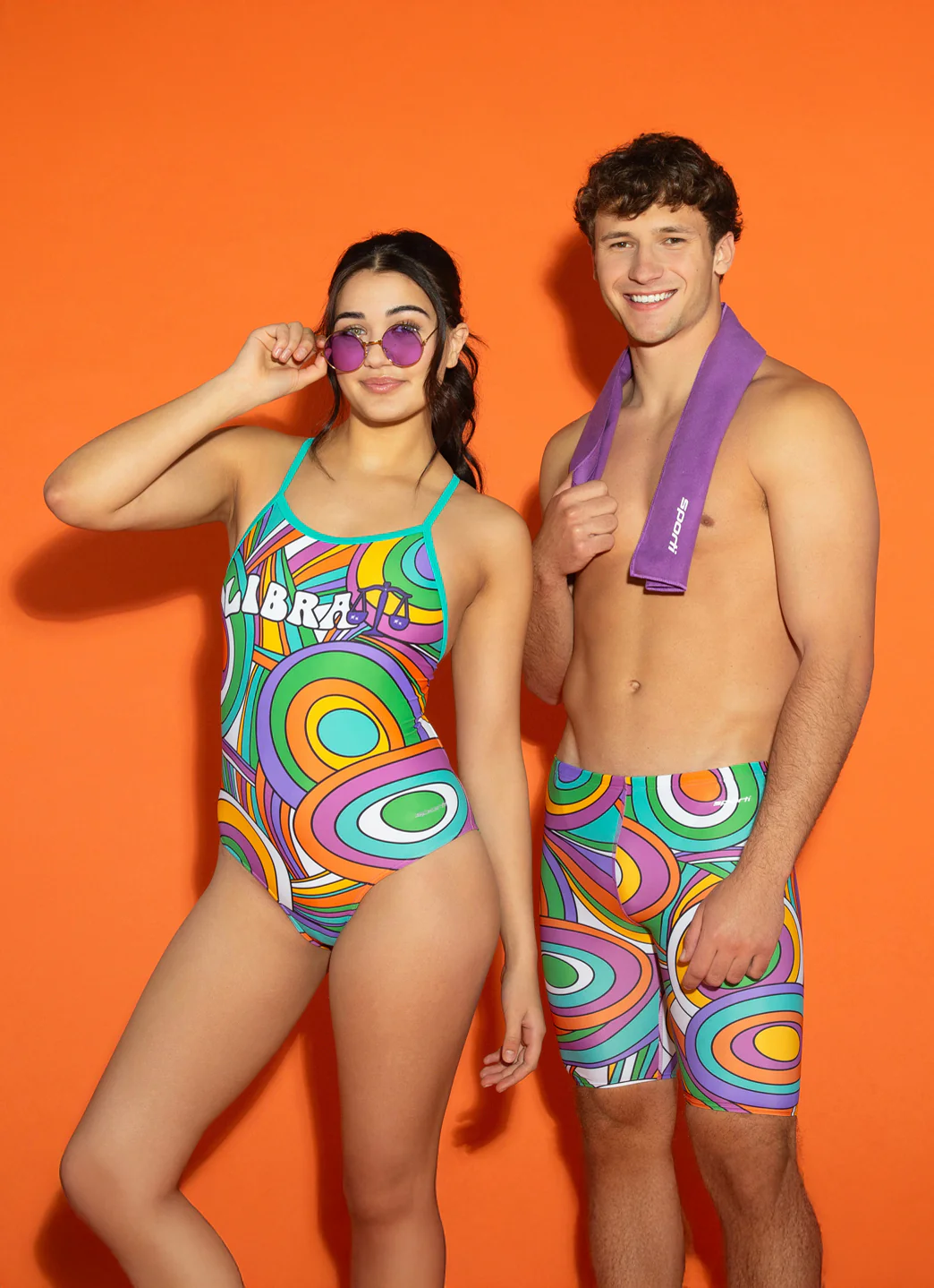 Sporti Groovy Zodiac Libra Thin Strap One Piece Swimsuit (22-44) - Image 5