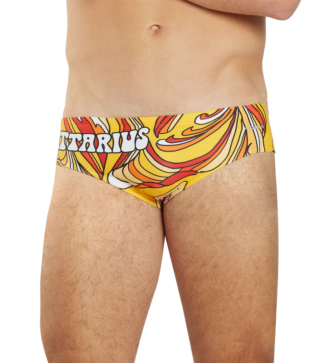 Sporti Groovy Zodiac Sagittarius Brief Swimsuit (26-40) - Image 7