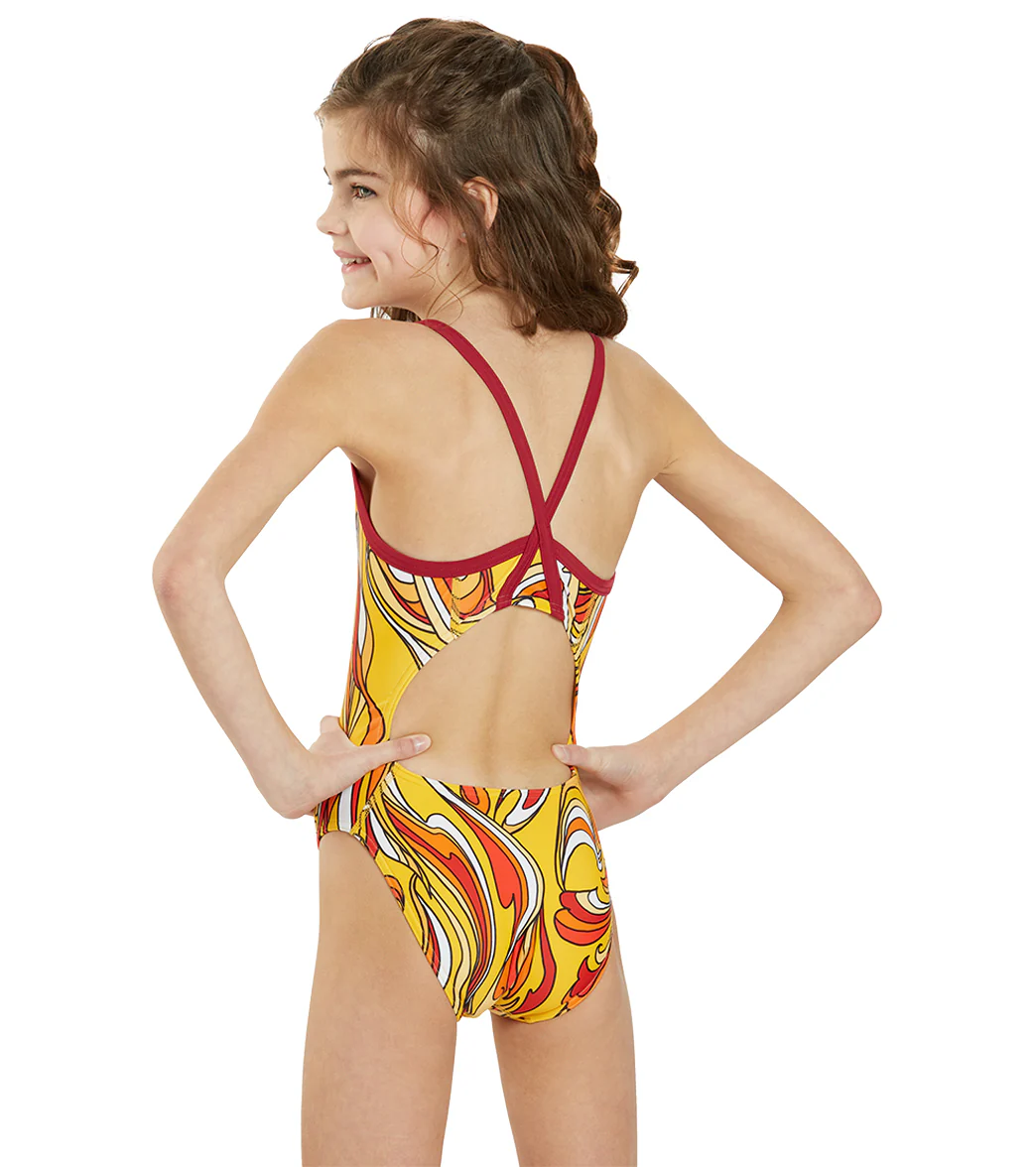 Sporti Groovy Zodiac Sagittarius Thin Strap One Piece Swimsuit (22-44) - Image 16