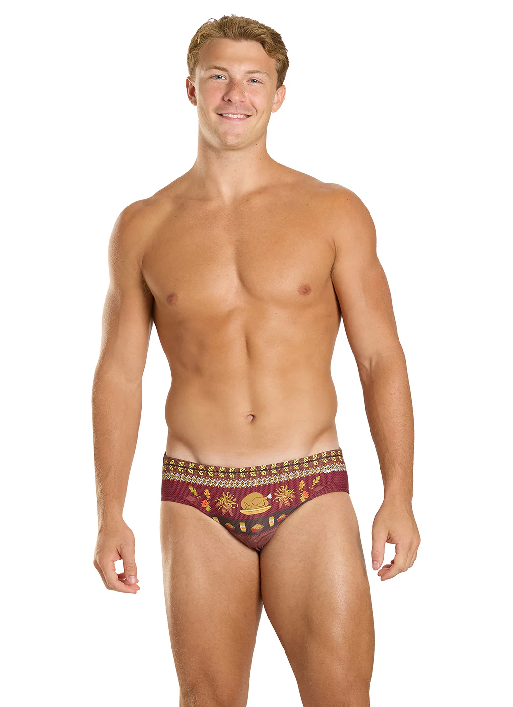 Sporti Harvest Splash Brief Swimsuit (26-40) - Image 3