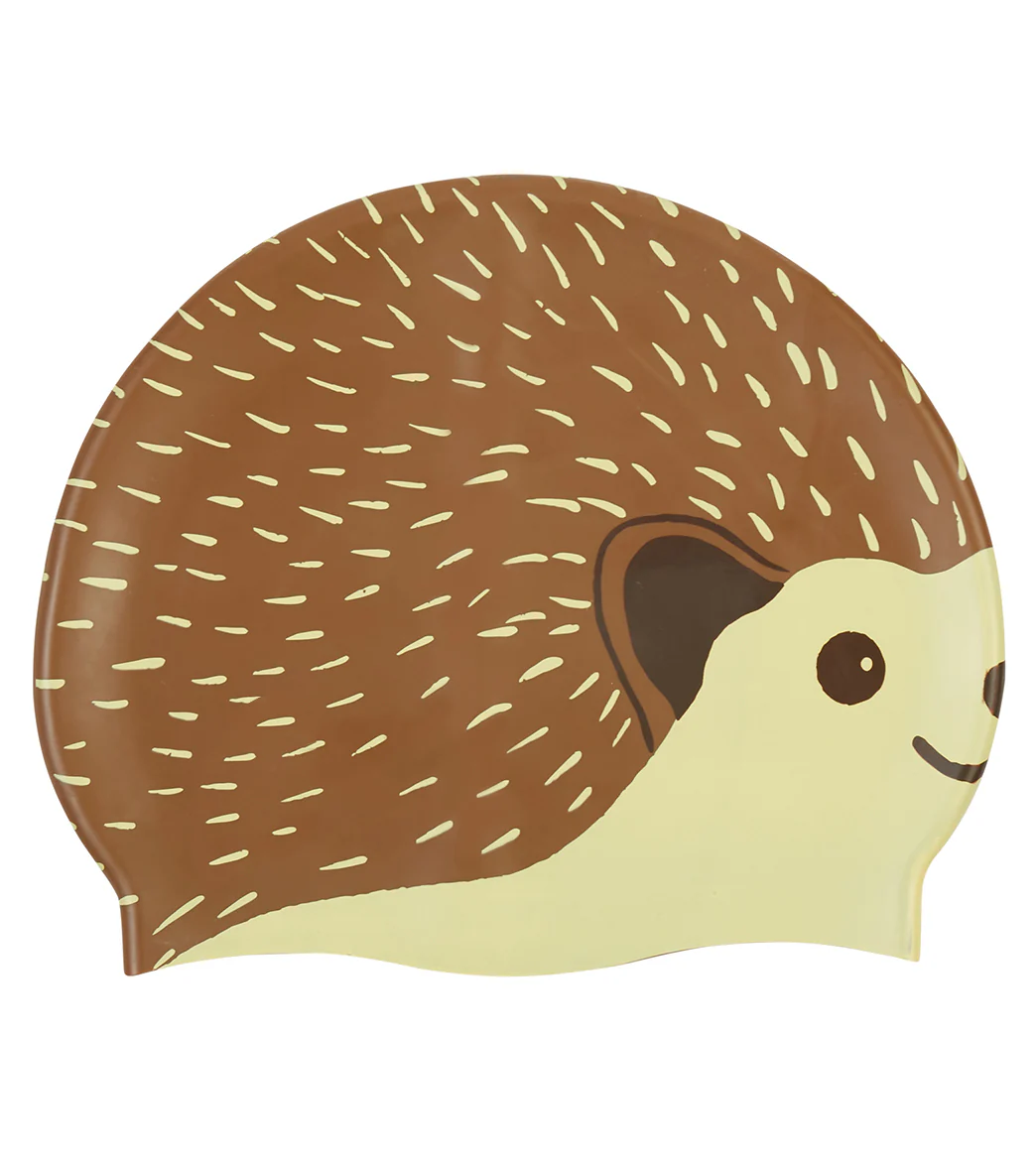Sporti Hedgehog Silicone Swim Cap Jr. - Image 3