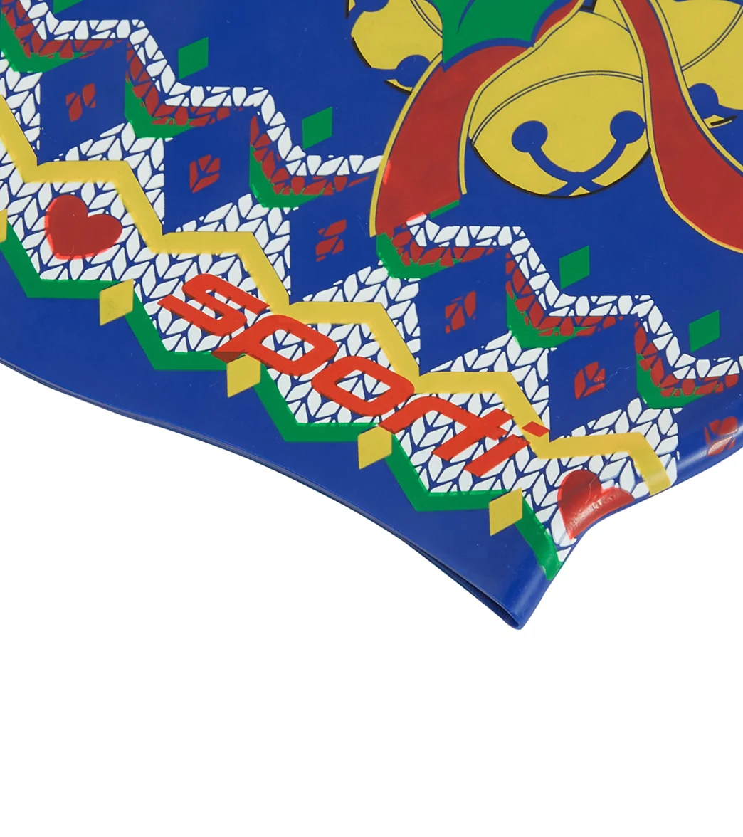 Sporti Holiday Sleighin' It Silicone Swim Cap Jr. - Image 10
