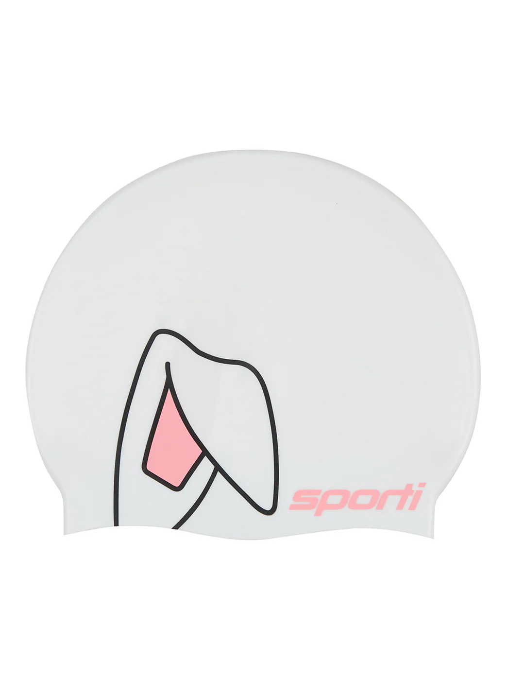 Sporti Hoppy Swimmer Silicone Swim Cap - Image 3