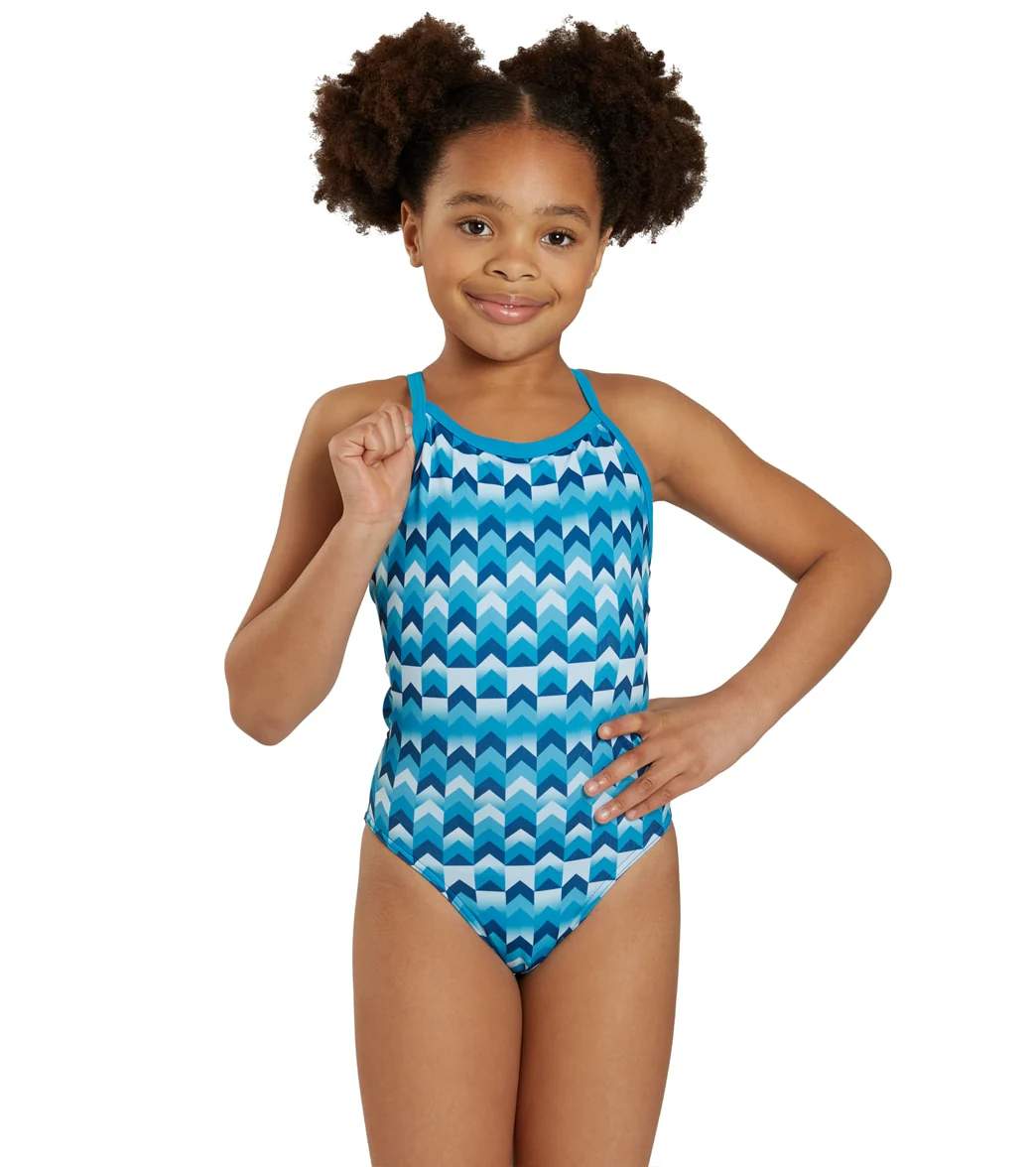 Sporti HydroLast Arrowhead Thin Strap One Piece Swimsuit (22-40) - Image 22