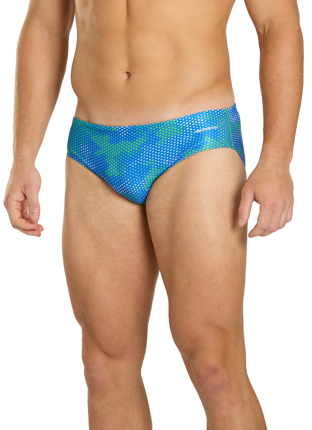 Sporti HydroLast Digi Camo Brief Swimsuit (22-40) - Image 40