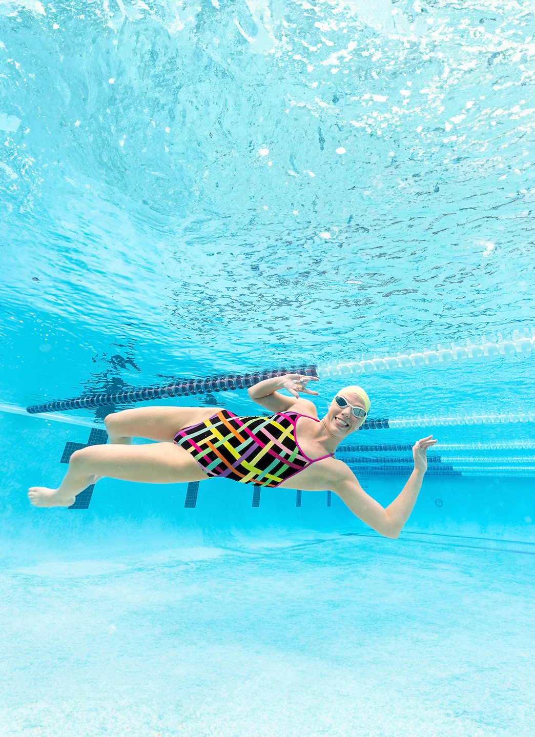 Sporti HydroLast High Voltage Double Cross Back One Piece Swimsuit (26-40) - Image 3