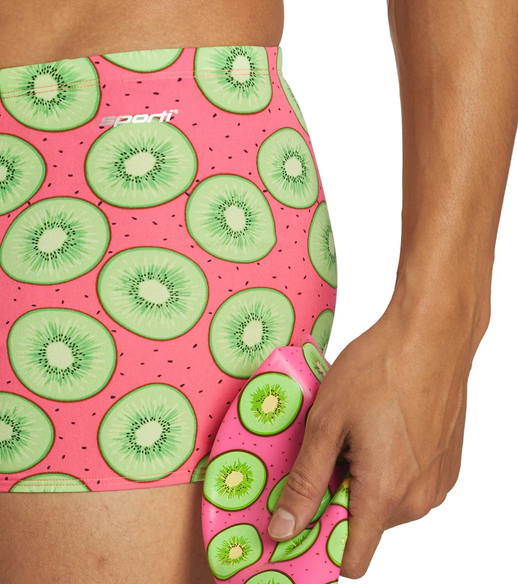 Sporti HydroLast Love Kiwi Square Leg Swimsuit - Image 9