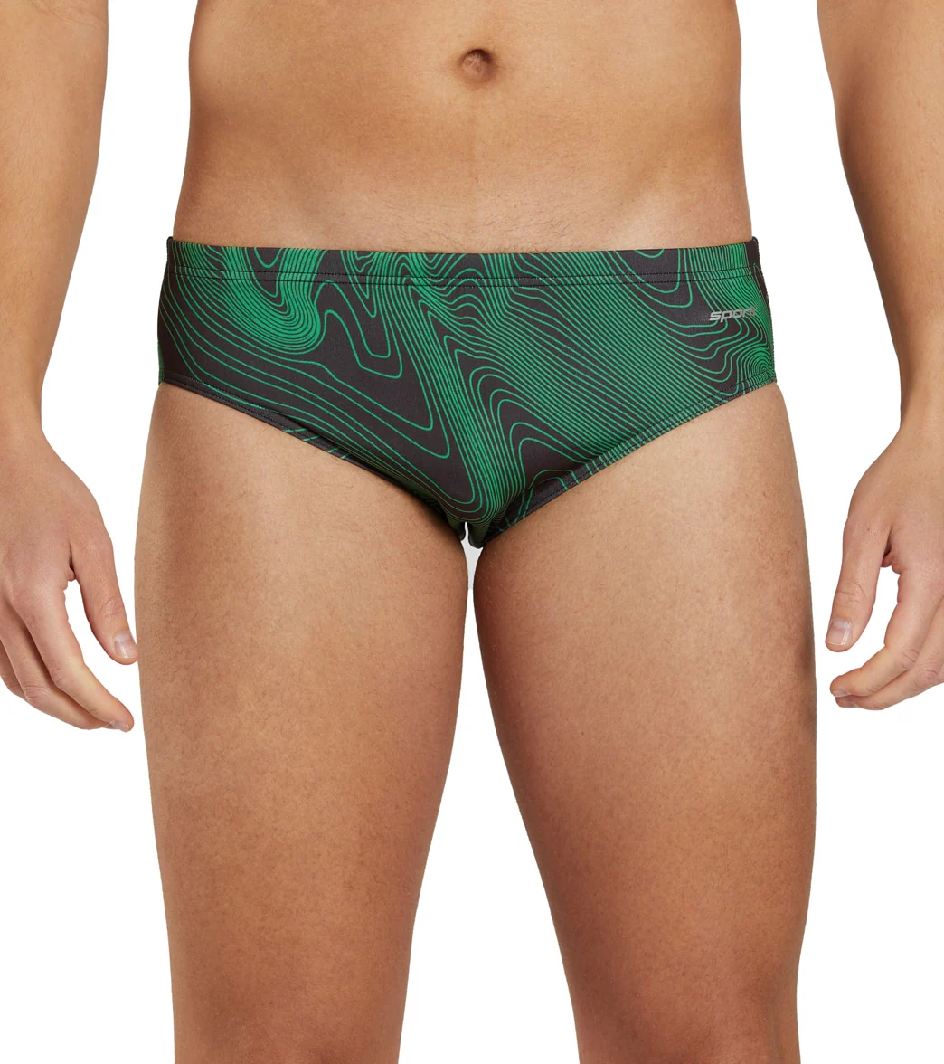 Sporti HydroLast Sonar Waves Brief Swimsuit (22-40) - Image 19
