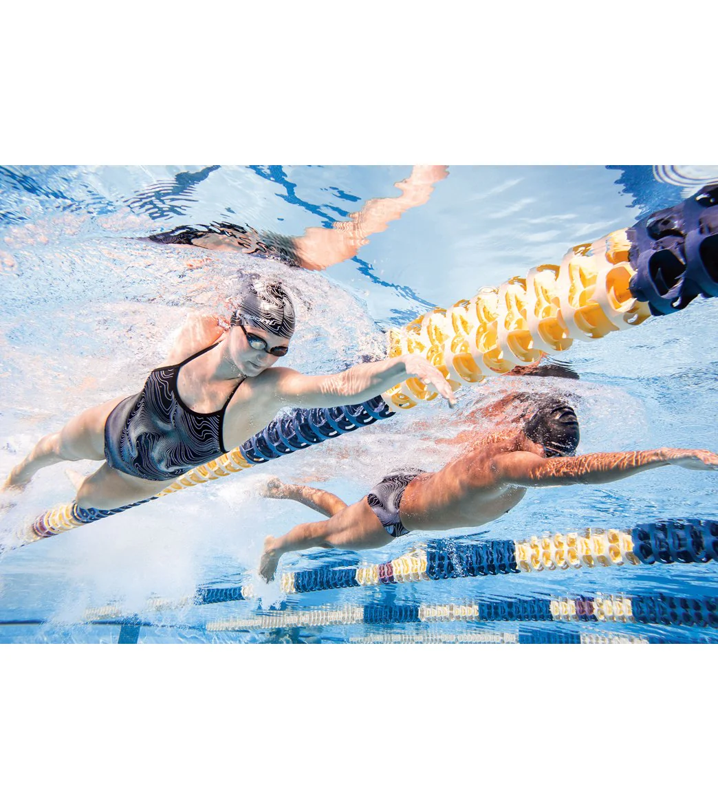 Sporti HydroLast Sonar Waves Brief Swimsuit (22-40) - Image 34