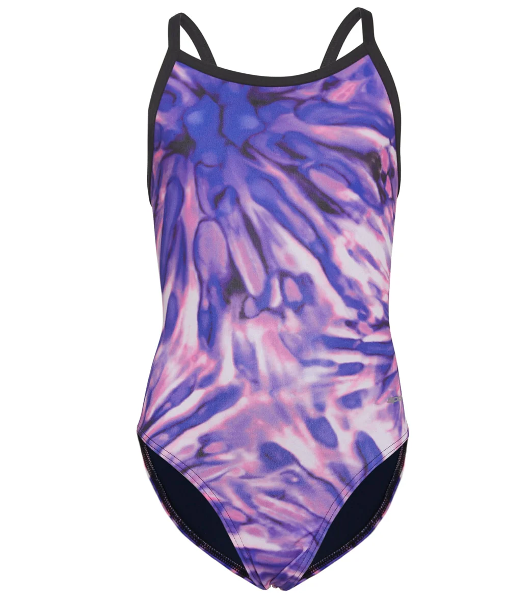 Sporti HydroLast Spacey Thin Strap One Piece Swimsuit Youth (22-28) - Image 6