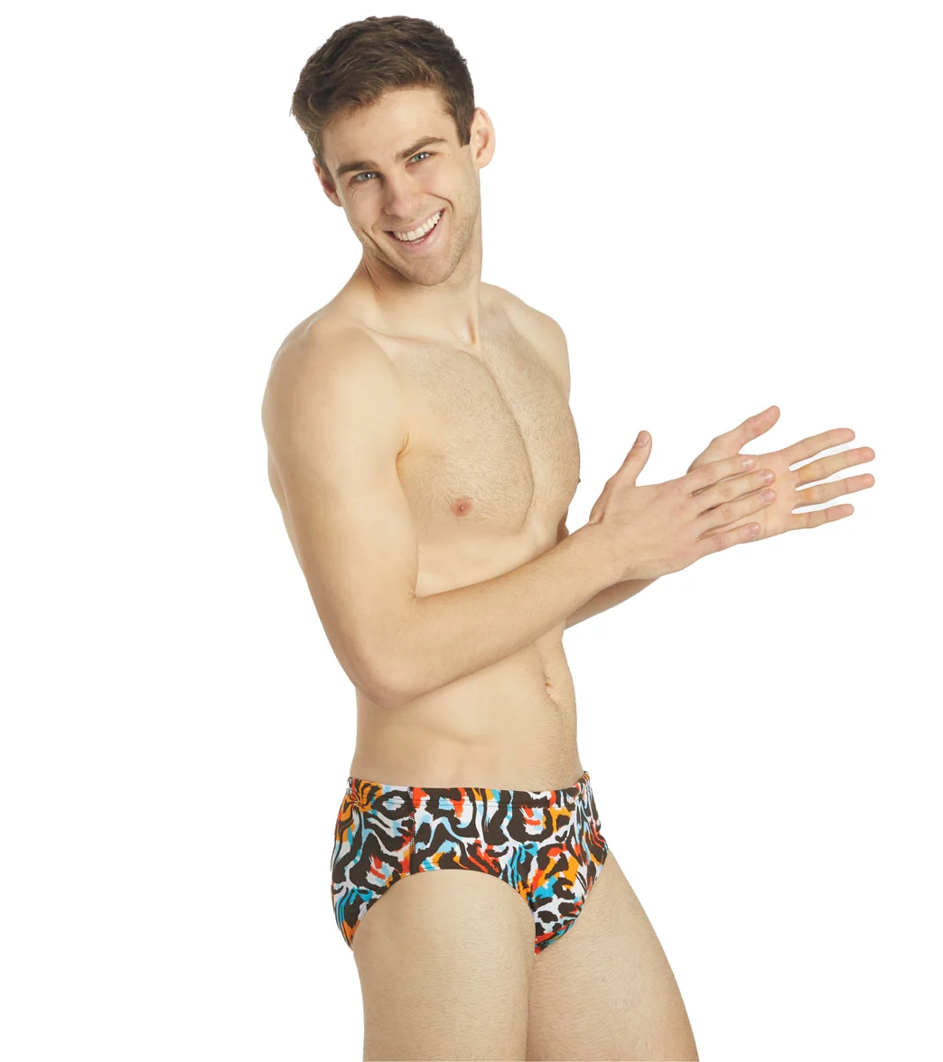 Sporti HydroLast Tiger Mingle Brief Swimsuit - Image 12
