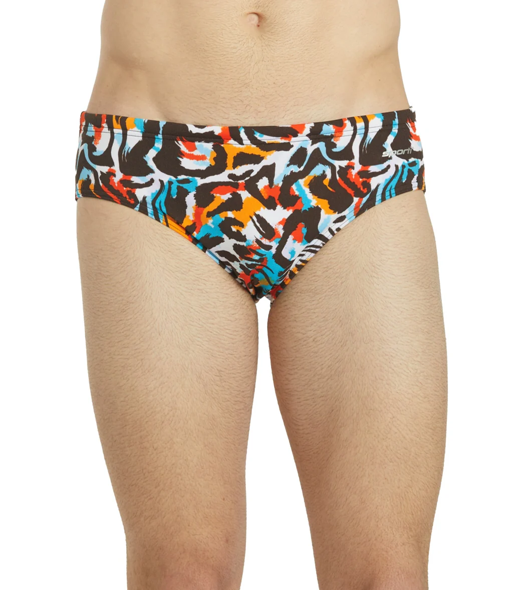 Sporti HydroLast Tiger Mingle Brief Swimsuit - Image 5