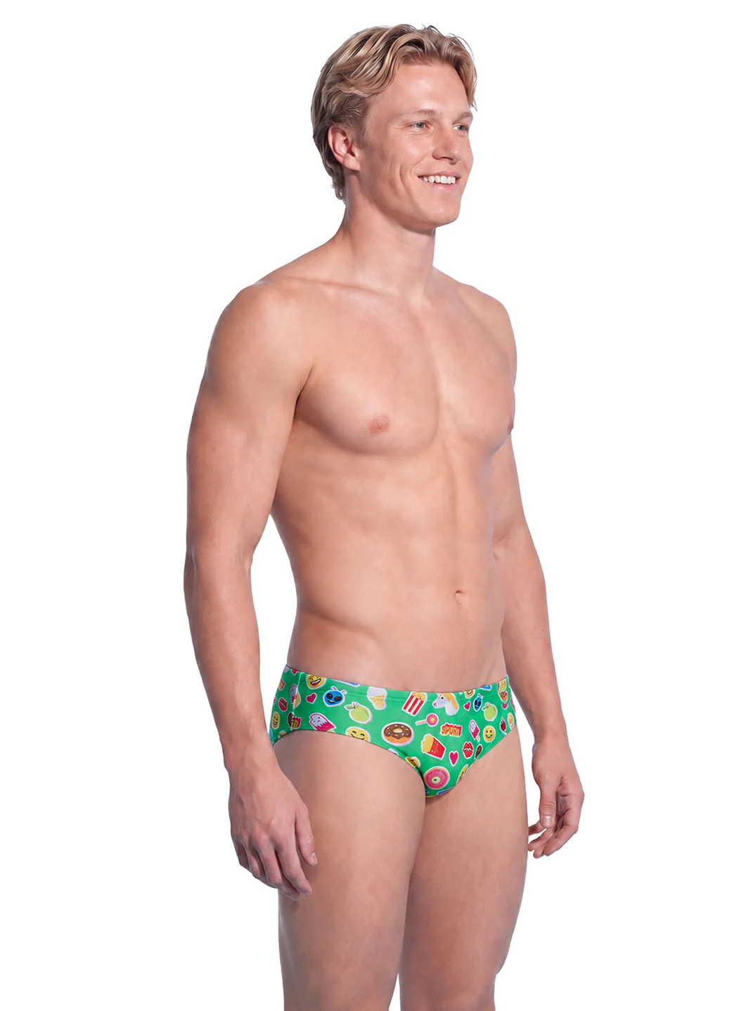 Sporti HydroLux Sticker Squad Brief Swimsuit (26-40) - Image 4