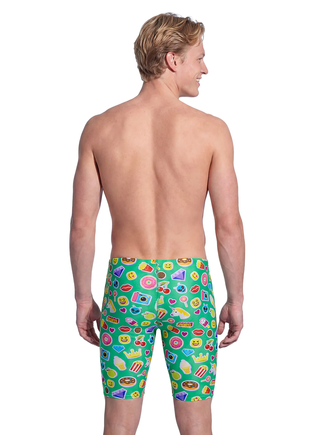 Sporti HydroLux Sticker Squad Jammer Swimsuit (22-44) - Image 5