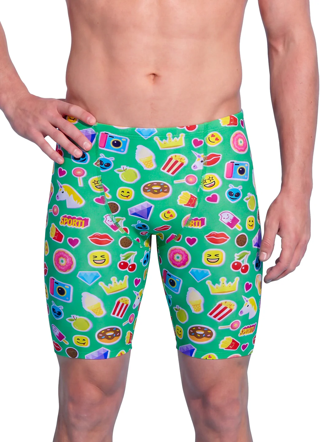 Sporti HydroLux Sticker Squad Jammer Swimsuit (22-44) - Image 7