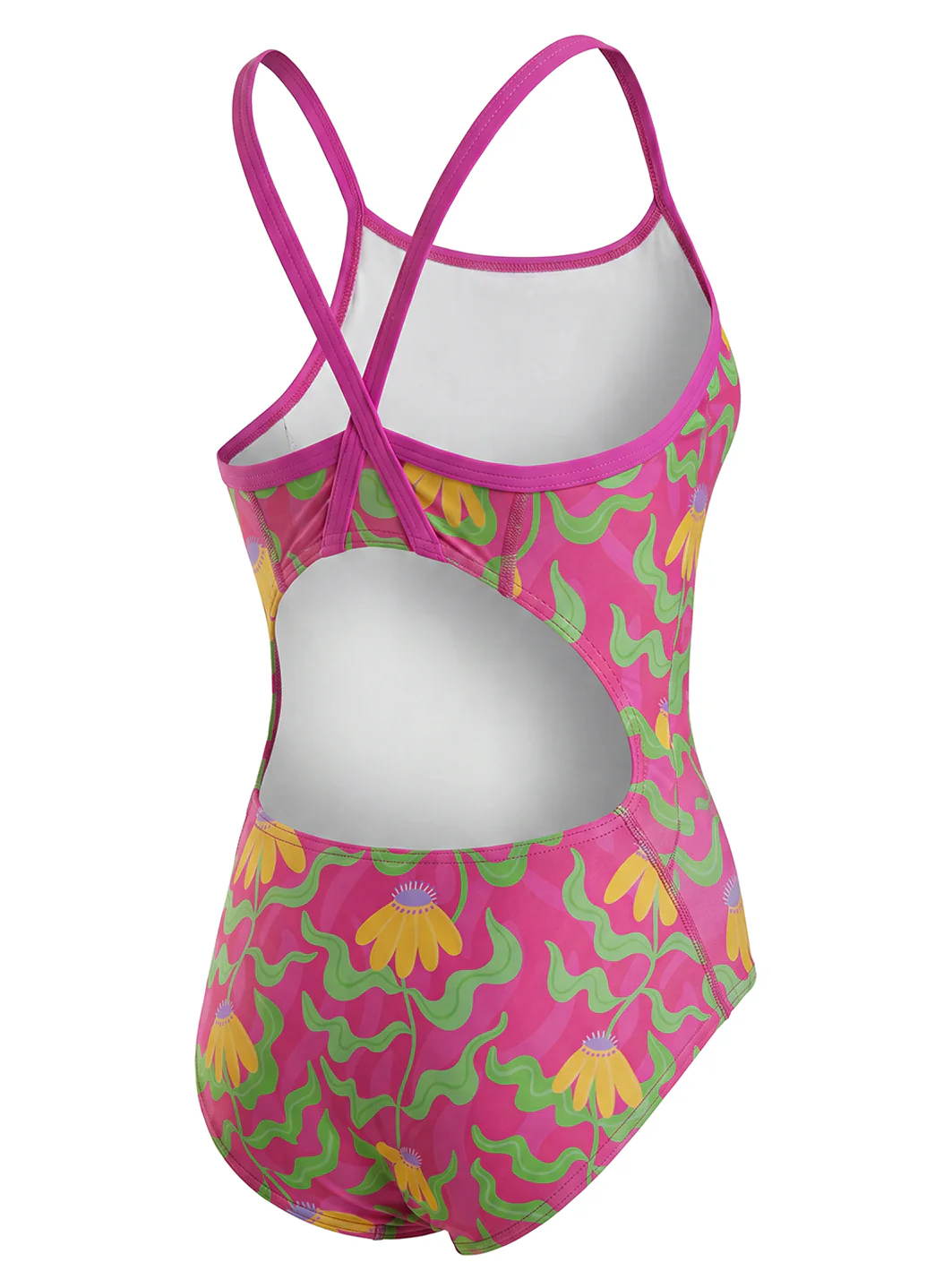 Sporti HydroLux Sunny Bloom Thin Strap One Piece Swimsuit (22-44) - Image 9