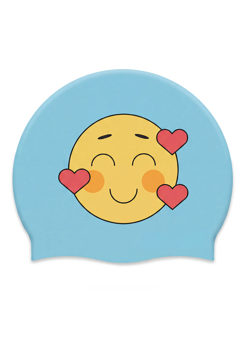 Sporti Icon Love Silicone Swim Cap - Image 4