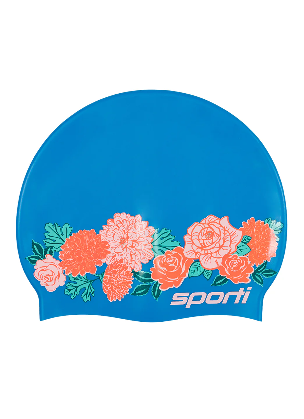 Sporti Island Bouquet Silicone Swim Cap - Image 4