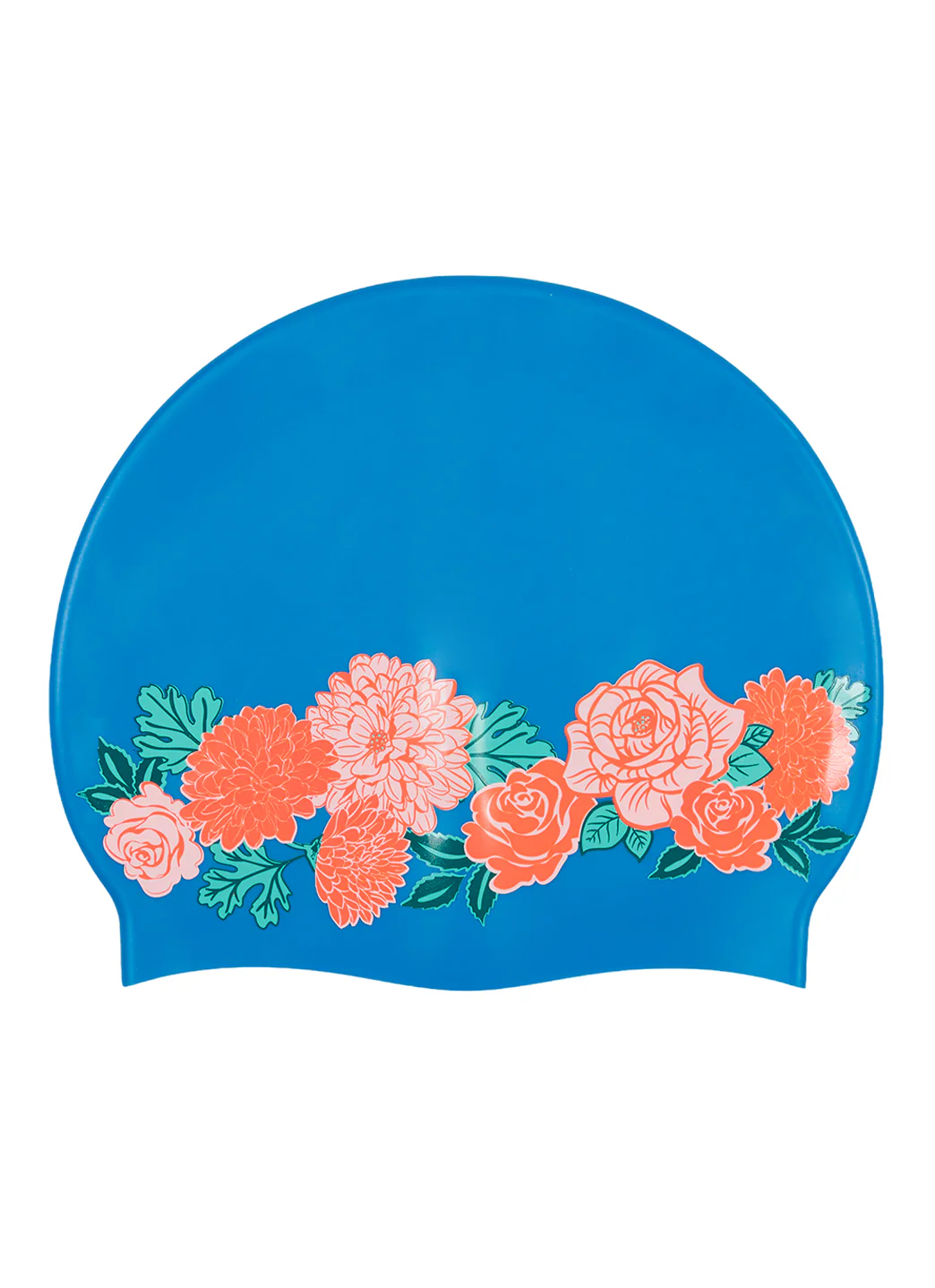 Sporti Island Bouquet Silicone Swim Cap - Image 5
