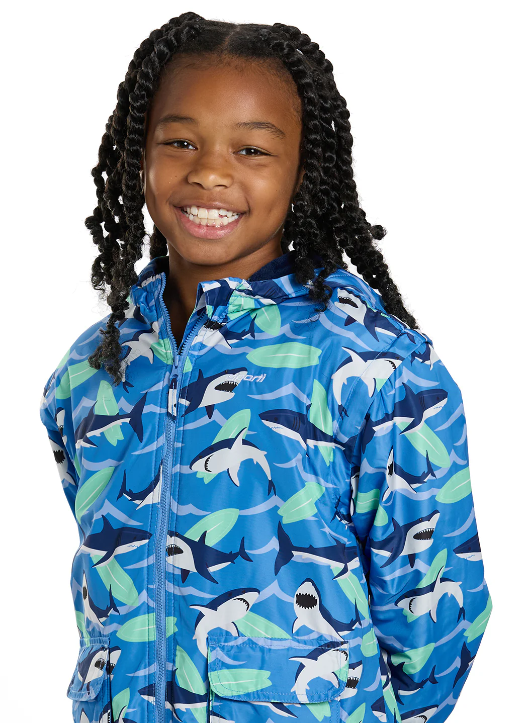 Sporti Kid's Chomp Squad Swim Parka - Image 8