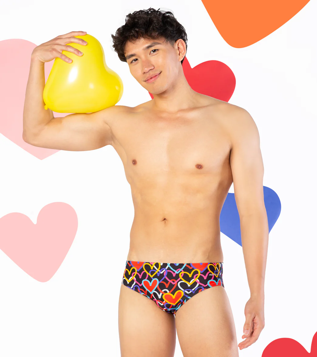 Sporti Limited Edition Be Mine Brief Swimsuit (26-40) - Image 11
