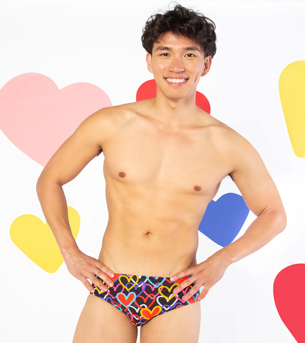 Sporti Limited Edition Be Mine Brief Swimsuit (26-40) - Image 12